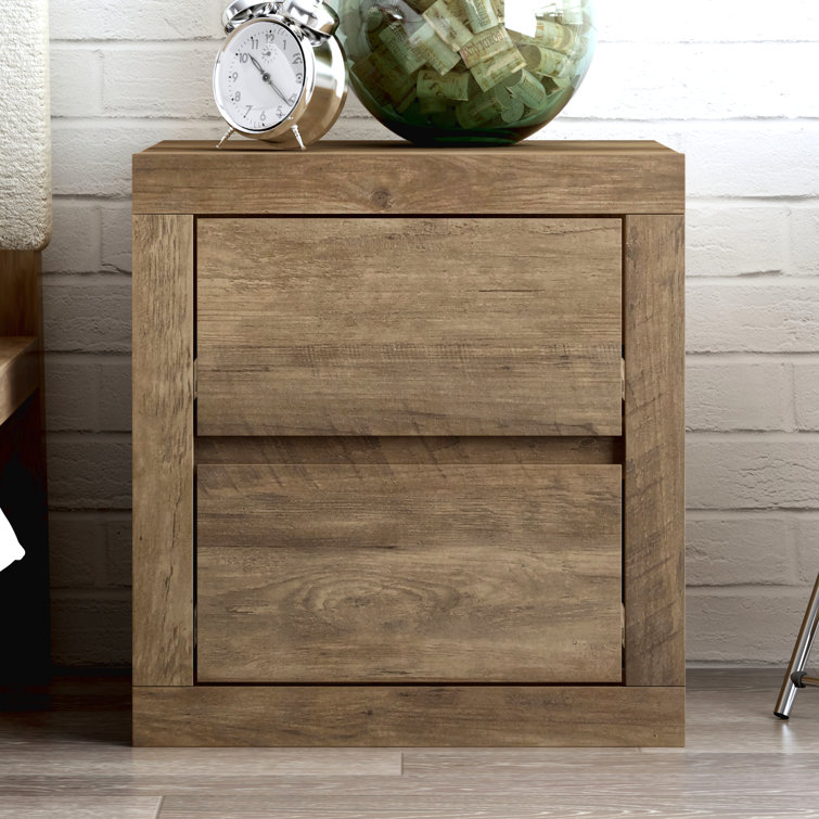 Restoration hardware deals russian oak nightstand